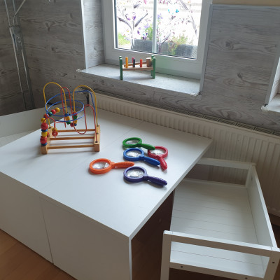 Mitwachsende Sitzgruppe